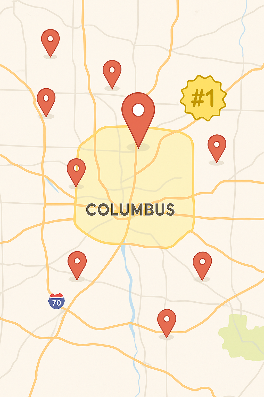 How Business Owners Grow Faster with Marketing and Coaching 4 Optimized Google Business Profile showing Columbus Ohio café with increased visibility.